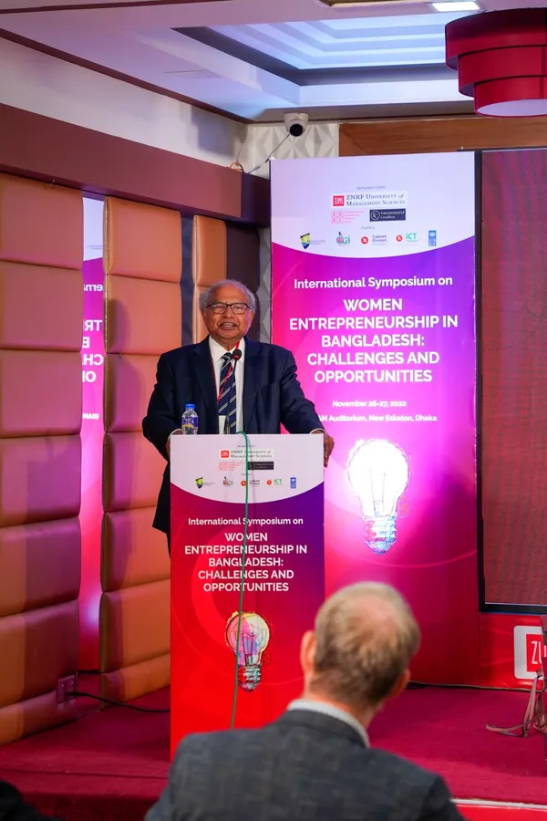 International Symposium on Women Entrepreneurship in Bangladesh: Challenges and Opportunities 15