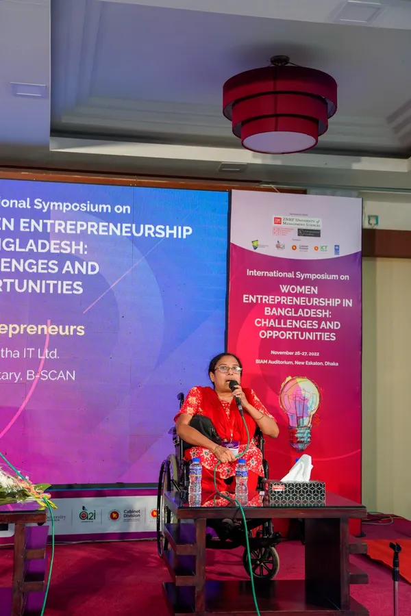 International Symposium on Women Entrepreneurship in Bangladesh: Challenges and Opportunities 38